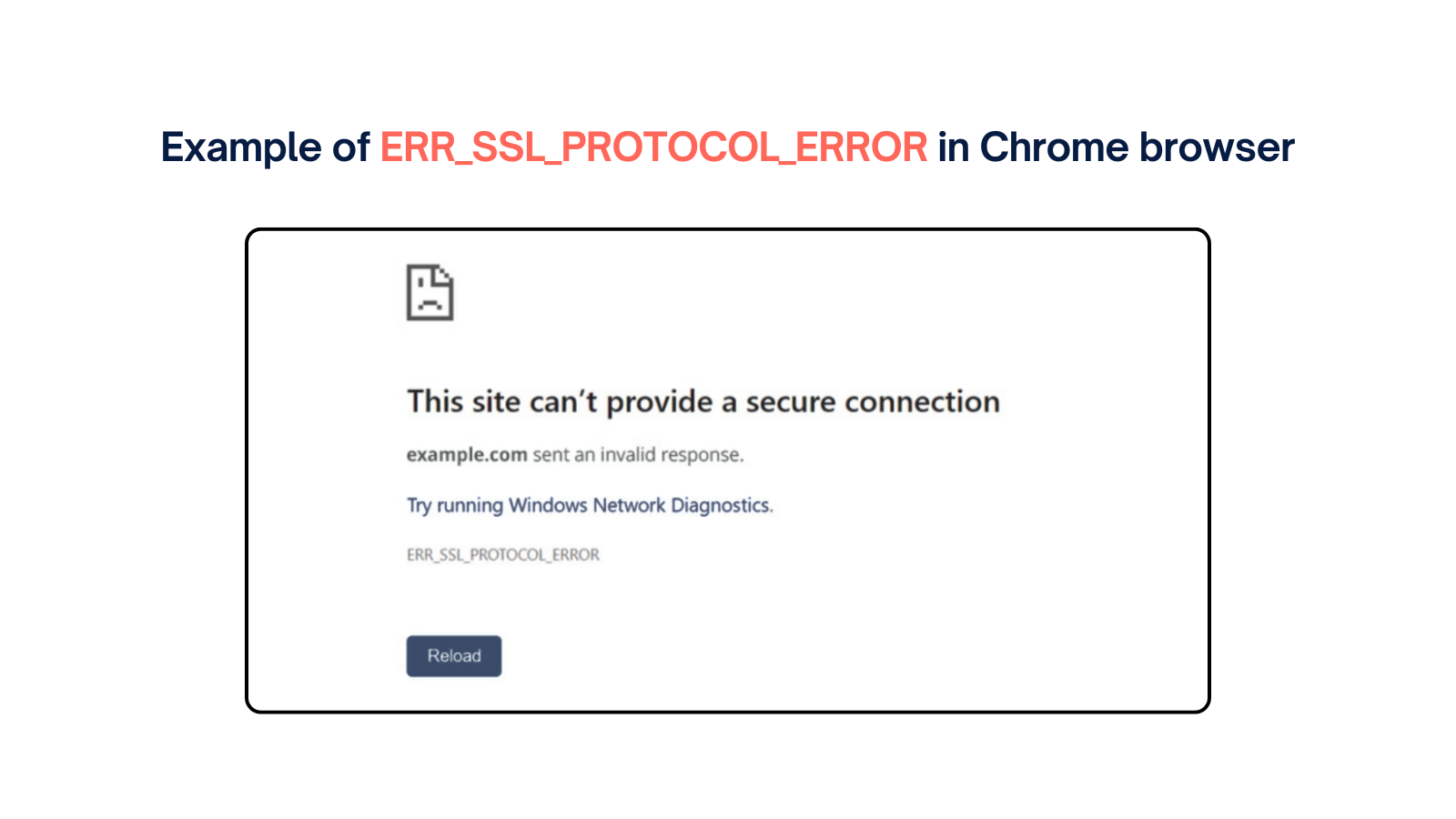 Chrome_ERR_SSL_PROTOCOL_ERROR Chrome_ERR_SSL_PROTOCOL_ERROR