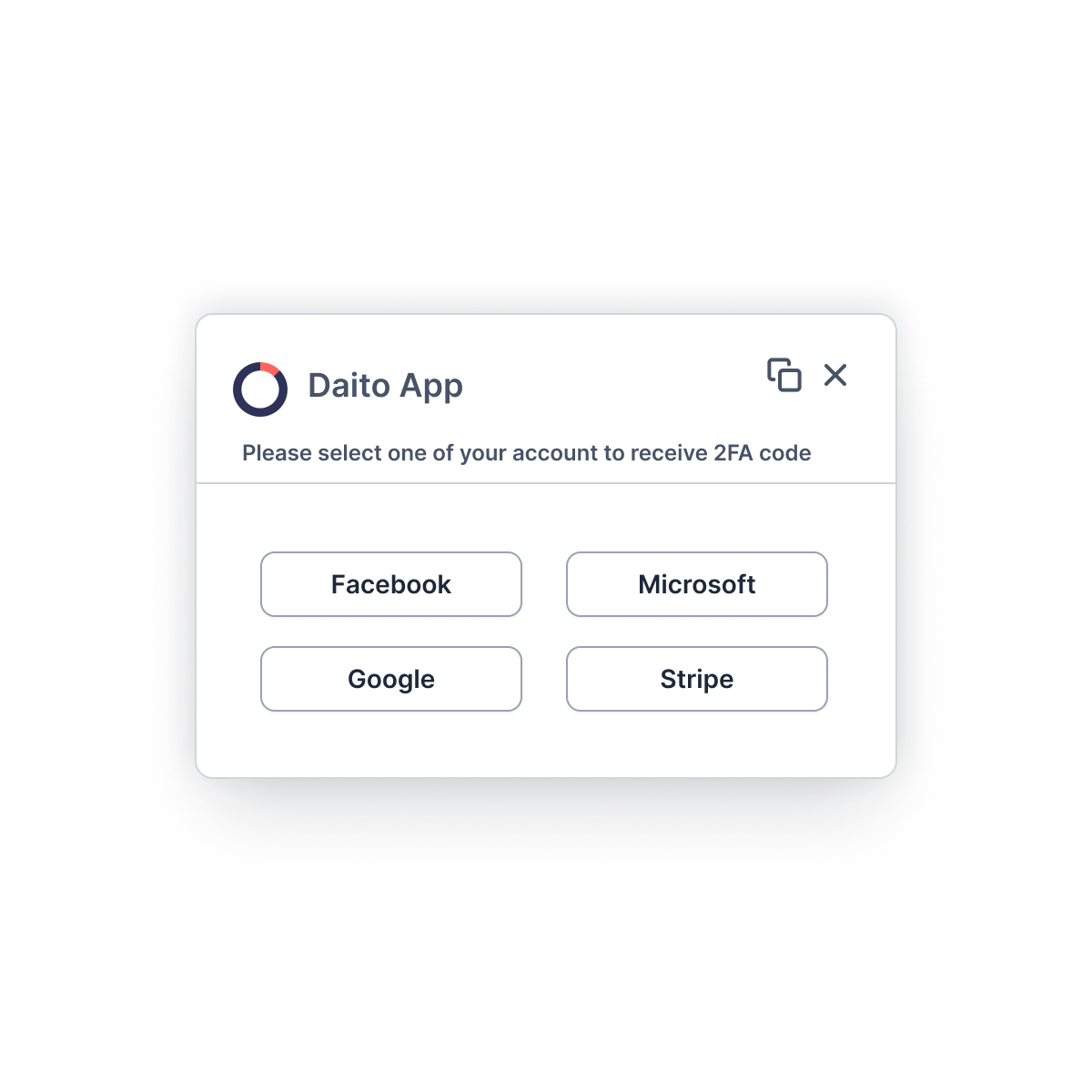 Access 2FA codes anywhere within Slack